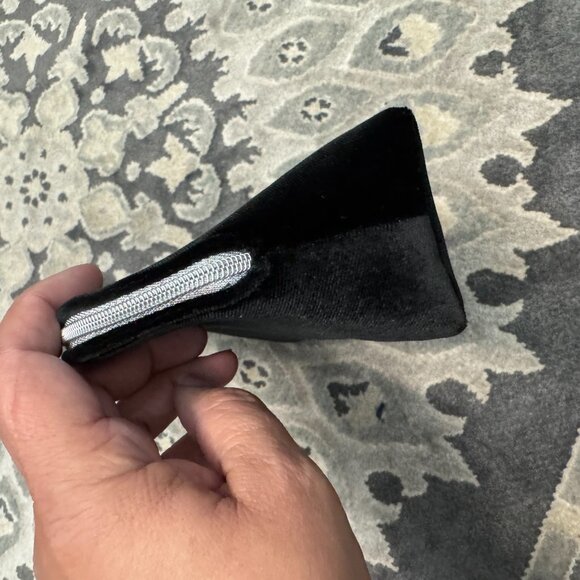 Christian DIOR COSMETIC/MAKEUP BAG POUCH BLACK New - Picture 3 of 6